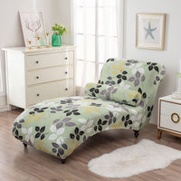 HKM-113811 All-Inclusive Stretch Armless Sofa Cover - Multiple Solid Color Options with Recliner Cover and Pillowcase