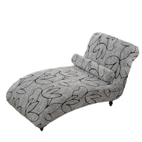 HKM-113811 All-Inclusive Stretch Armless Sofa Cover - Multiple Solid Color Options with Recliner Cover and Pillowcase