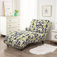 HKM-113811 All-Inclusive Stretch Armless Sofa Cover - Multiple Solid Color Options with Recliner Cover and Pillowcase