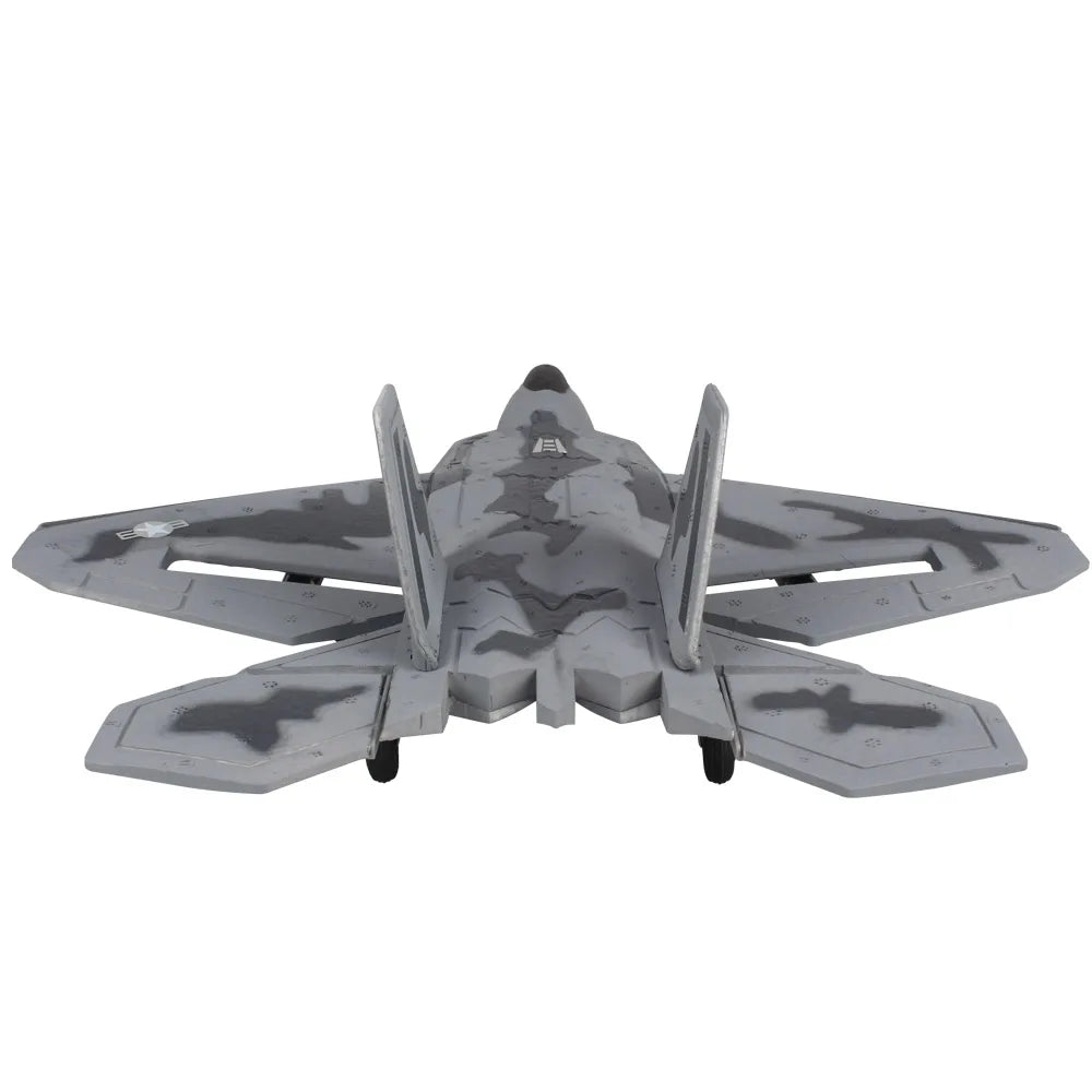 HKM-113875 Remote Control Glider F22 RC Airplane for Outdoor Fun - 2.4G Frequency, Ready-to-Fly with Controller