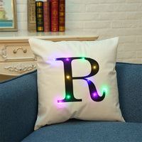 HKM-113875 Simple Modern Crystal Soft Flannel Cushion Cover 45x45cm Plain Plush Pillow Case