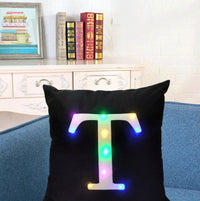 HKM-113875 Simple Modern Crystal Soft Flannel Cushion Cover 45x45cm Plain Plush Pillow Case