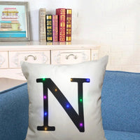HKM-113875 Simple Modern Crystal Soft Flannel Cushion Cover 45x45cm Plain Plush Pillow Case