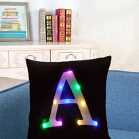 HKM-113875 Simple Modern Crystal Soft Flannel Cushion Cover 45x45cm Plain Plush Pillow Case