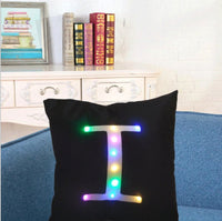 HKM-113875 Simple Modern Crystal Soft Flannel Cushion Cover 45x45cm Plain Plush Pillow Case