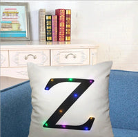HKM-113875 Simple Modern Crystal Soft Flannel Cushion Cover 45x45cm Plain Plush Pillow Case