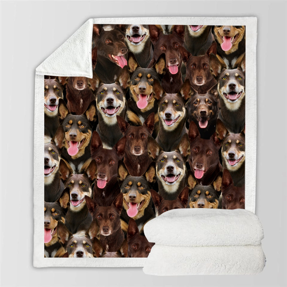 HKM-114067 Modern Printed Flannel Blanket for Pets - Multiple Sizes Available (120x150CM, 150x200CM)