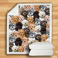 HKM-114067 Modern Printed Flannel Blanket for Pets - Multiple Sizes Available (120x150CM, 150x200CM)