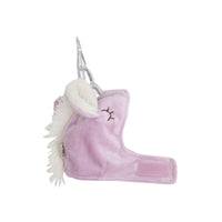 HKM-114067 Purple and Pink Cat Drag Hat with Horns for Pets - Medium Size
