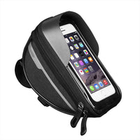 HKM-114131 Bicycle Mobile Phone Holder with Touch Screen - Fits Most Phones Up to 6.4 Inches - Lightweight and Stylish