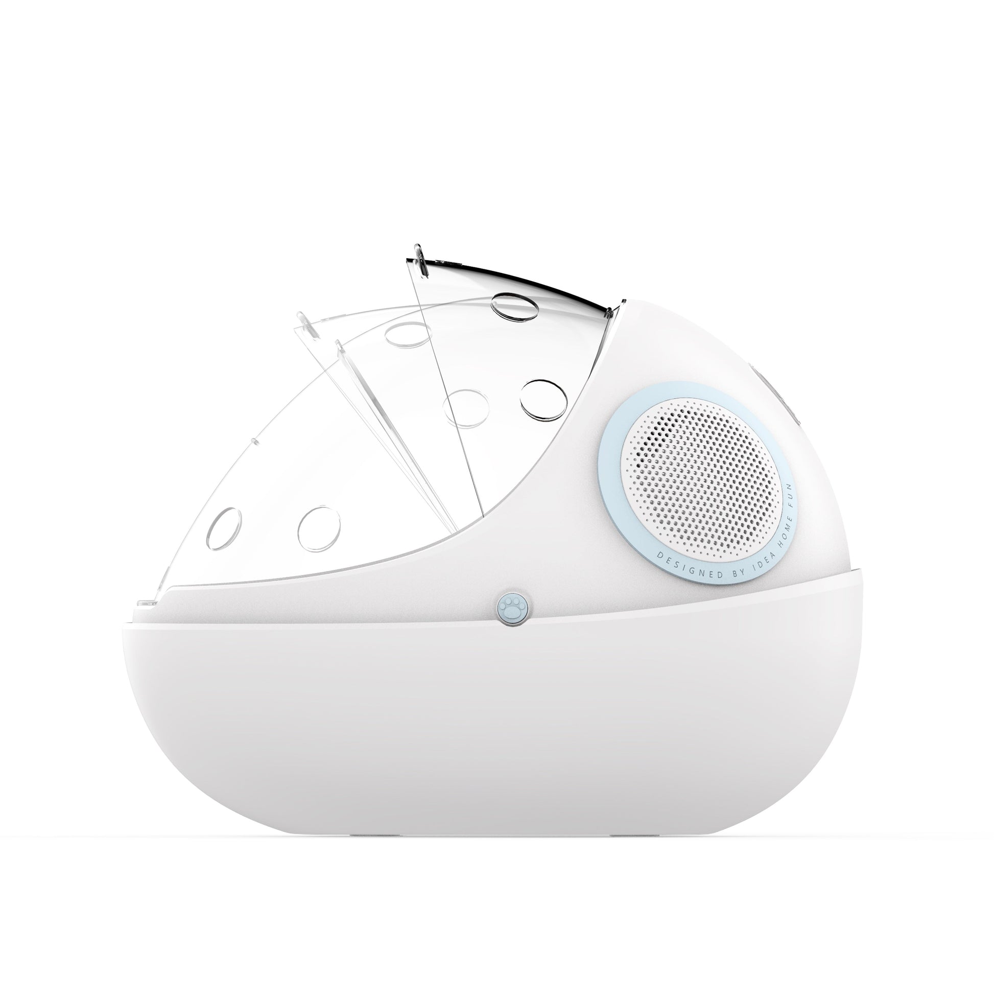HKM-114259 Transparent Space Capsule Cat Backpack - Breathable Portable Pet Nest in Various Colors