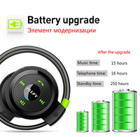 HKM-114259 Wireless Bluetooth Headphones with Noise Cancelling, Sweatproof Design, Dual Device Connectivity, and Voice Control