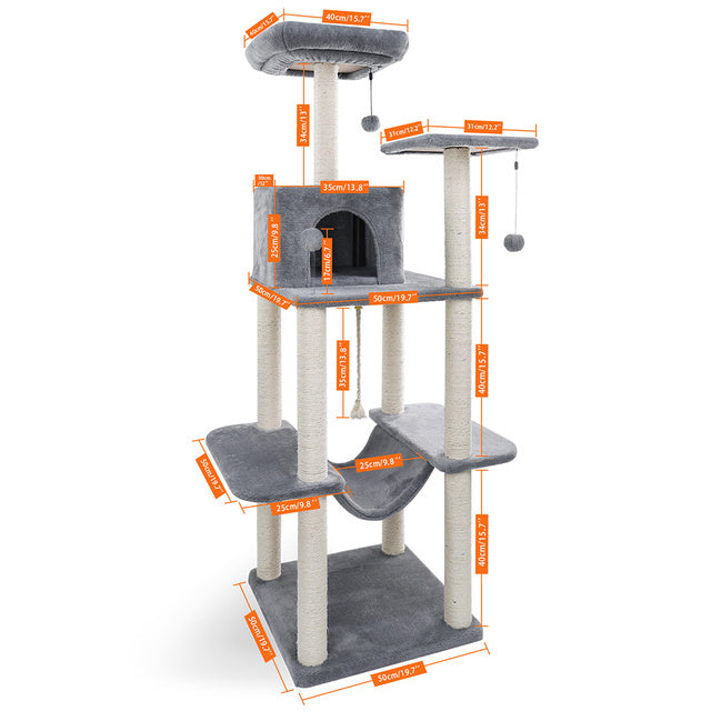 HKM-114451 Cat Ree Luxury Towers With Double Condos Spacious Perch