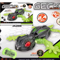 HKM-114707 Rechargeable Infrared Remote Control Wall Climbing Gecko RC Toy - Indoor/Outdoor Fun for Ages 2 and Up