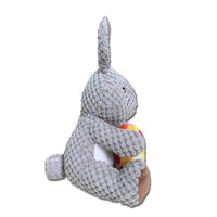 HKM-114899 Cute Plush Easter Bunny Dog Toy - Interactive Sound, Soft Polyester, Ideal for Home Decoration