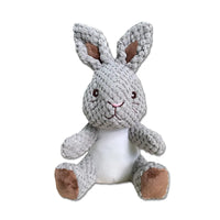 HKM-114899 Cute Plush Easter Bunny Dog Toy - Interactive Sound, Soft Polyester, Ideal for Home Decoration