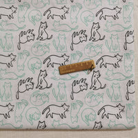 HKM-114899 Decorative Pure Cotton Fabric for Patchwork, Bags and Home Design - Floral and Plant Patterns