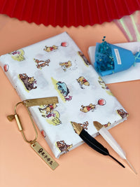 HKM-114899 Decorative Pure Cotton Fabric for Patchwork, Bags and Home Design - Floral and Plant Patterns