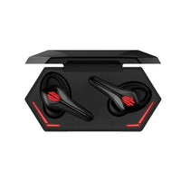 HKM-114963 Wireless Gaming Earphones with Bluetooth 5.0 and IPX5 Waterproof Rating - Black Finish
