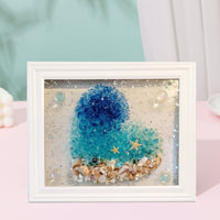 HKM-115155 Decorative Glass Painting Photo Frame Kit for Creative Home Decoration