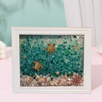 HKM-115155 Decorative Glass Painting Photo Frame Kit for Creative Home Decoration