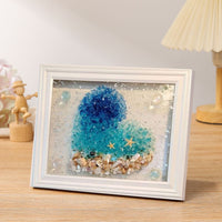 HKM-115155 Decorative Glass Painting Photo Frame Kit for Creative Home Decoration