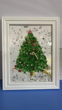 HKM-115155 Decorative Glass Painting Photo Frame Kit for Creative Home Decoration