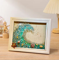 HKM-115155 Decorative Glass Painting Photo Frame Kit for Creative Home Decoration