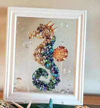 HKM-115155 Decorative Glass Painting Photo Frame Kit for Creative Home Decoration