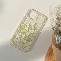 HKM-115155 Vintage Yellow Daisy Bouquet TPU Phone Case for iPhone 12 Pro Max and Compatible Models