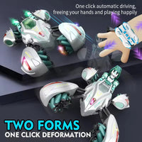 HKM-115475 Transforming RC Car with 360° Rotation, Lights & Music, All-Directional Drive, Ages 5 and Up