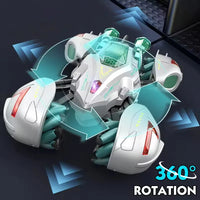 HKM-115475 Transforming RC Car with 360° Rotation, Lights & Music, All-Directional Drive, Ages 5 and Up