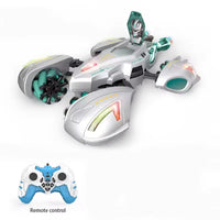 HKM-115475 Transforming RC Car with 360° Rotation, Lights & Music, All-Directional Drive, Ages 5 and Up