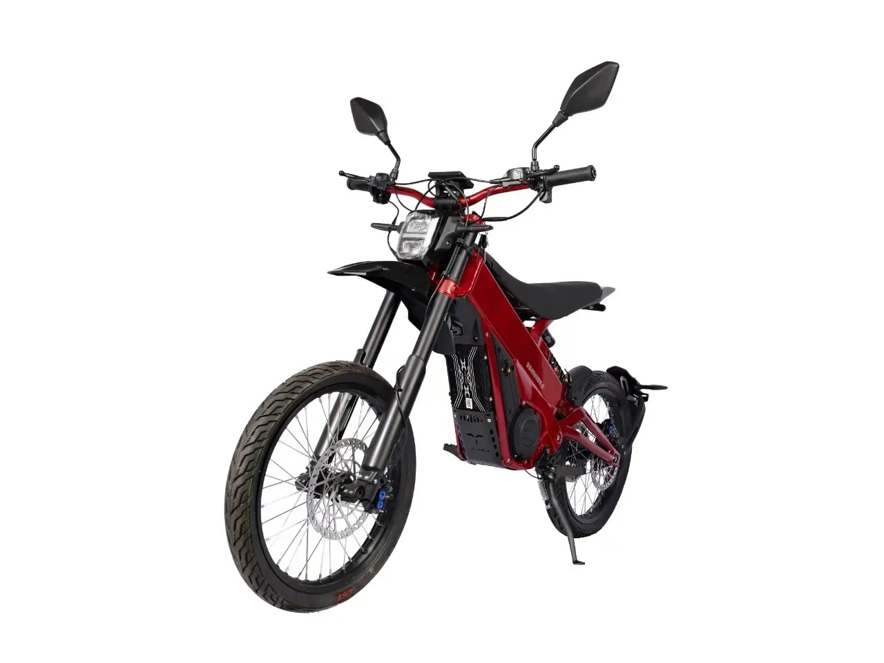 KTX-115603 60V 6500W Electric Dirt Bike with Dual Hydraulic Suspension and 17" Off-Road Tires