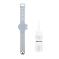 HKM-115731 Silicone Wristband Hand Sanitizer Dispenser Bracelet - Leak-Proof, Waterproof, Travel-Friendly
