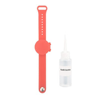 HKM-115731 Silicone Wristband Hand Sanitizer Dispenser Bracelet - Leak-Proof, Waterproof, Travel-Friendly