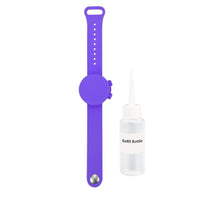 HKM-115731 Silicone Wristband Hand Sanitizer Dispenser Bracelet - Leak-Proof, Waterproof, Travel-Friendly