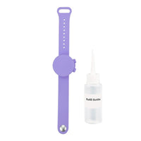 HKM-115731 Silicone Wristband Hand Sanitizer Dispenser Bracelet - Leak-Proof, Waterproof, Travel-Friendly