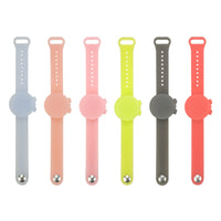 HKM-115731 Silicone Wristband Hand Sanitizer Dispenser Bracelet - Leak-Proof, Waterproof, Travel-Friendly