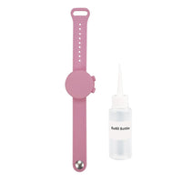 HKM-115731 Silicone Wristband Hand Sanitizer Dispenser Bracelet - Leak-Proof, Waterproof, Travel-Friendly