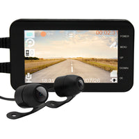 HKM-115795 Full HD Waterproof Motorcycle Camera with Dual Lens and Motion Detection