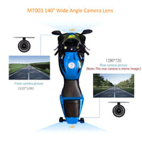 HKM-115795 Full HD Waterproof Motorcycle Camera with Dual Lens and Motion Detection