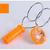 HKM-115795 Light Up Hand Gyro Spinning Toy for Kids - Creative LED Magnetic Fun