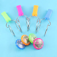 HKM-115795 Light Up Hand Gyro Spinning Toy for Kids - Creative LED Magnetic Fun