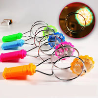 HKM-115795 Light Up Hand Gyro Spinning Toy for Kids - Creative LED Magnetic Fun