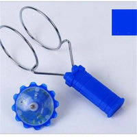HKM-115795 Light Up Hand Gyro Spinning Toy for Kids - Creative LED Magnetic Fun