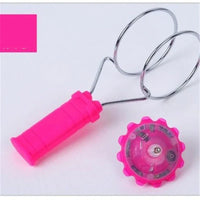 HKM-115795 Light Up Hand Gyro Spinning Toy for Kids - Creative LED Magnetic Fun