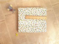 HKM-116051 Floral Cotton Fabric - 152cm Wide Yellow Print for Clothing, Home Décor, and DIY Projects