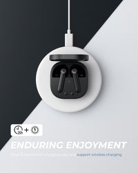 HKM-116115 TrueAir2 Wireless Bluetooth Headset with AptX Binaural Sound, Noise Cancellation, Long Battery Life, Semi-In-Ear Design