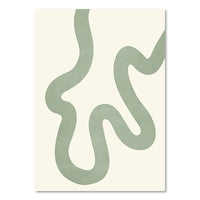 HKM-116307 Green Plant Canvas Art - Decorative Painting in Various Sizes for Home Decor